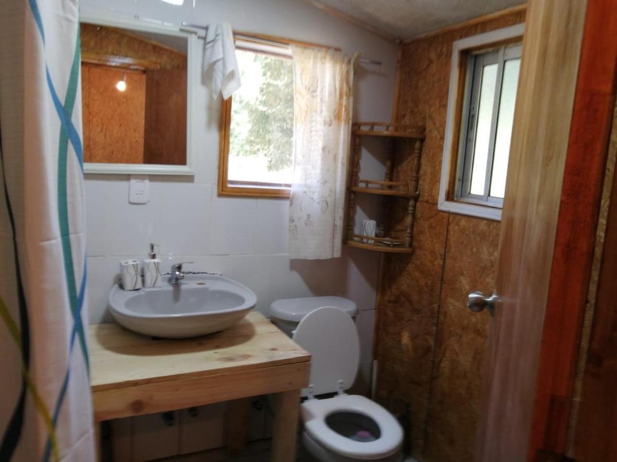 Cabana May Pao, Para 3 En Melipeuco Cerca Del Parque Nacional Conguillio Buitenkant foto