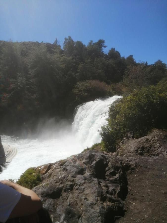 Cabana May Pao, Para 3 En Melipeuco Cerca Del Parque Nacional Conguillio Buitenkant foto