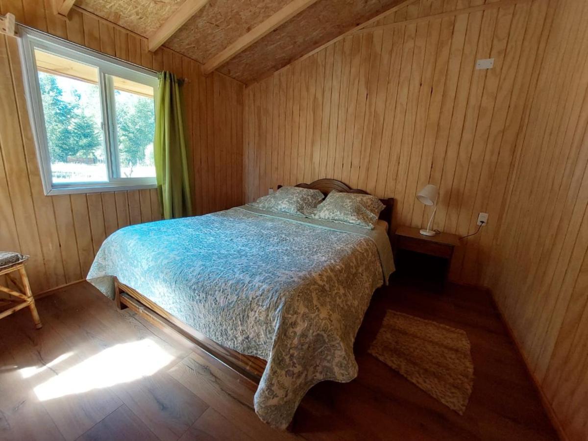 Cabana May Pao, Para 3 En Melipeuco Cerca Del Parque Nacional Conguillio Buitenkant foto