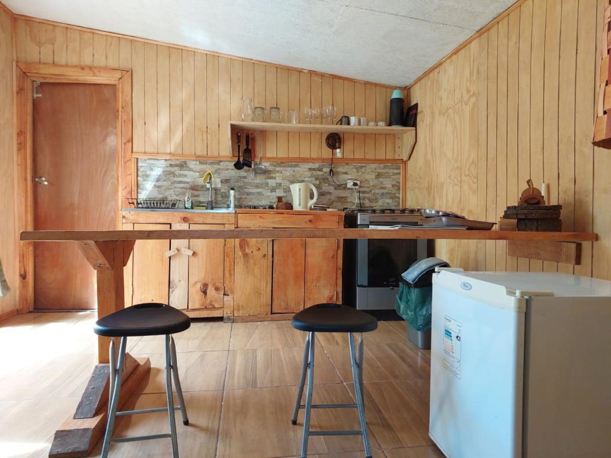 Cabana May Pao, Para 3 En Melipeuco Cerca Del Parque Nacional Conguillio Buitenkant foto
