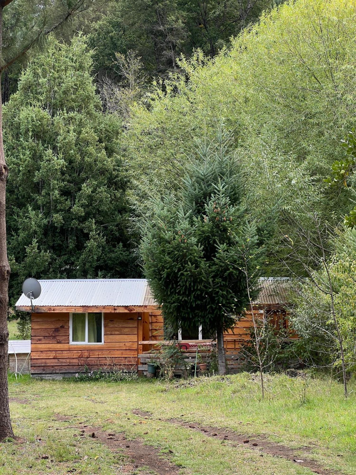 Cabana May Pao, Para 3 En Melipeuco Cerca Del Parque Nacional Conguillio Buitenkant foto